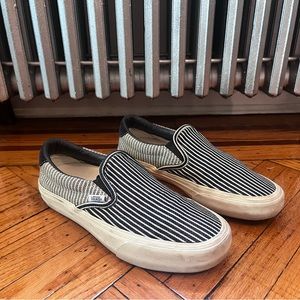 Vans Vault Slip on LX Hickory Stripe